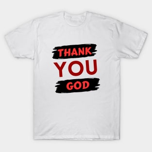 Thank You God | Christian T-Shirt